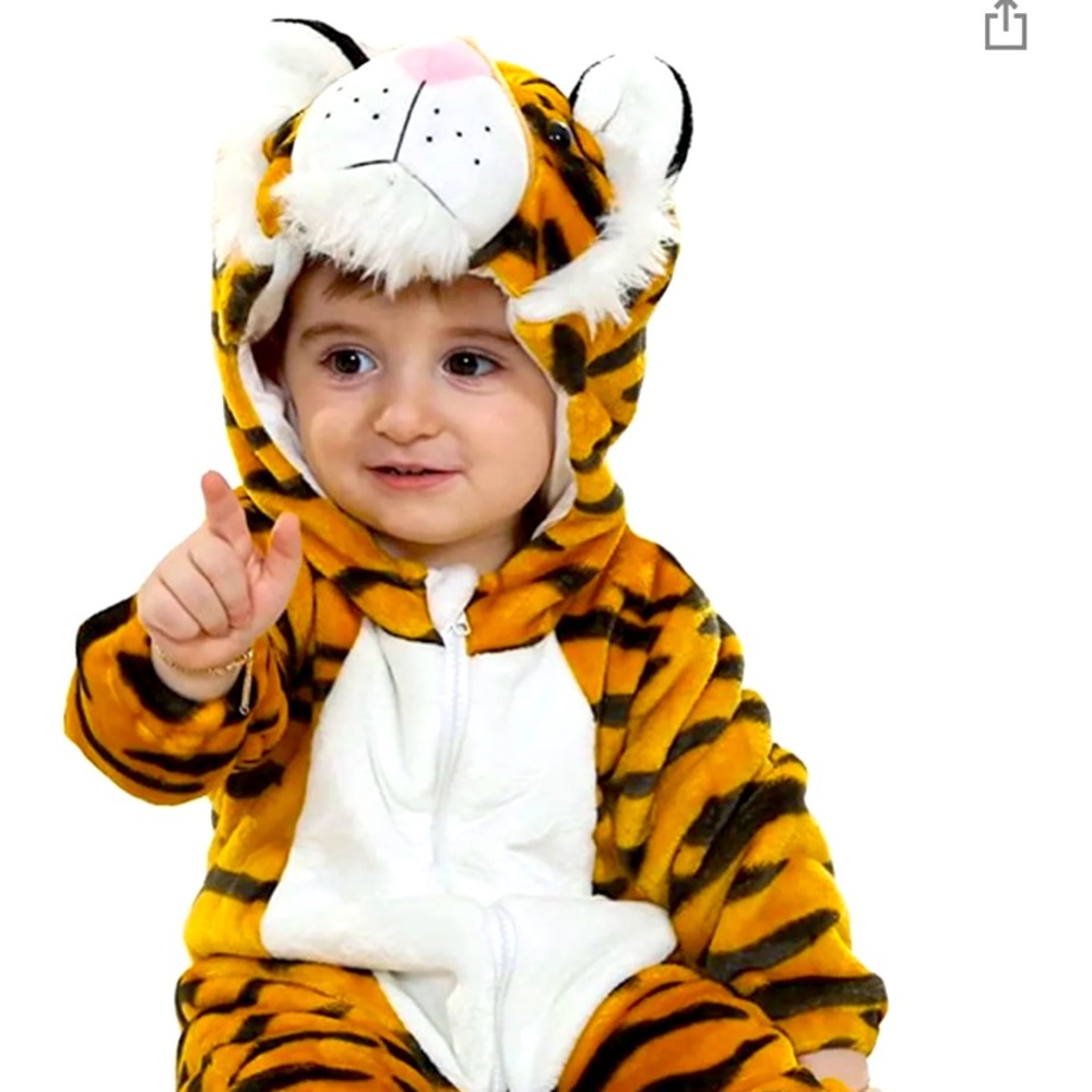 Toddler tiger costume